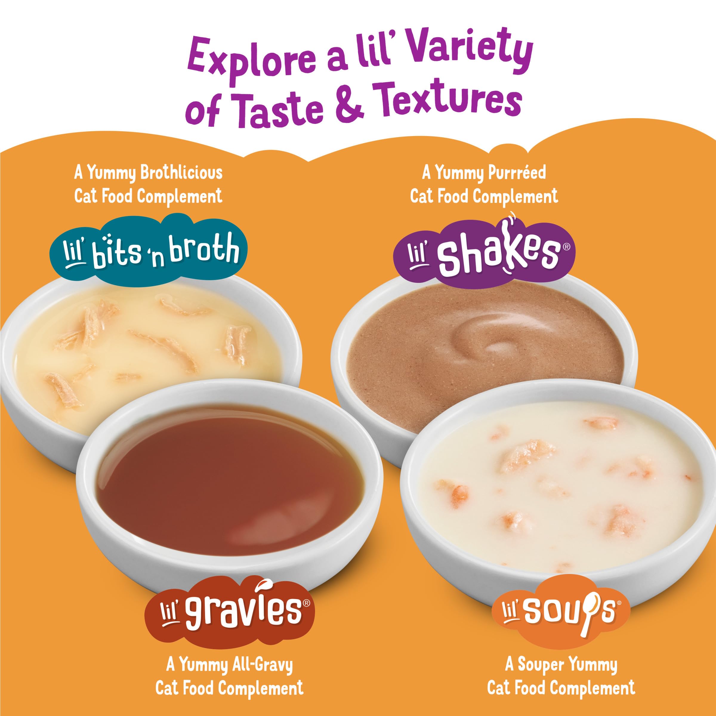 Chat savourant Friskies Lil’ Soups, moment de gourmandise