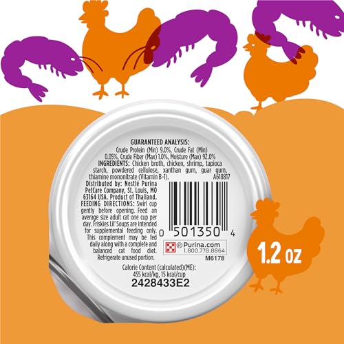 Friskies Lil’ Soups complément alimentaire équilibré pour le chat