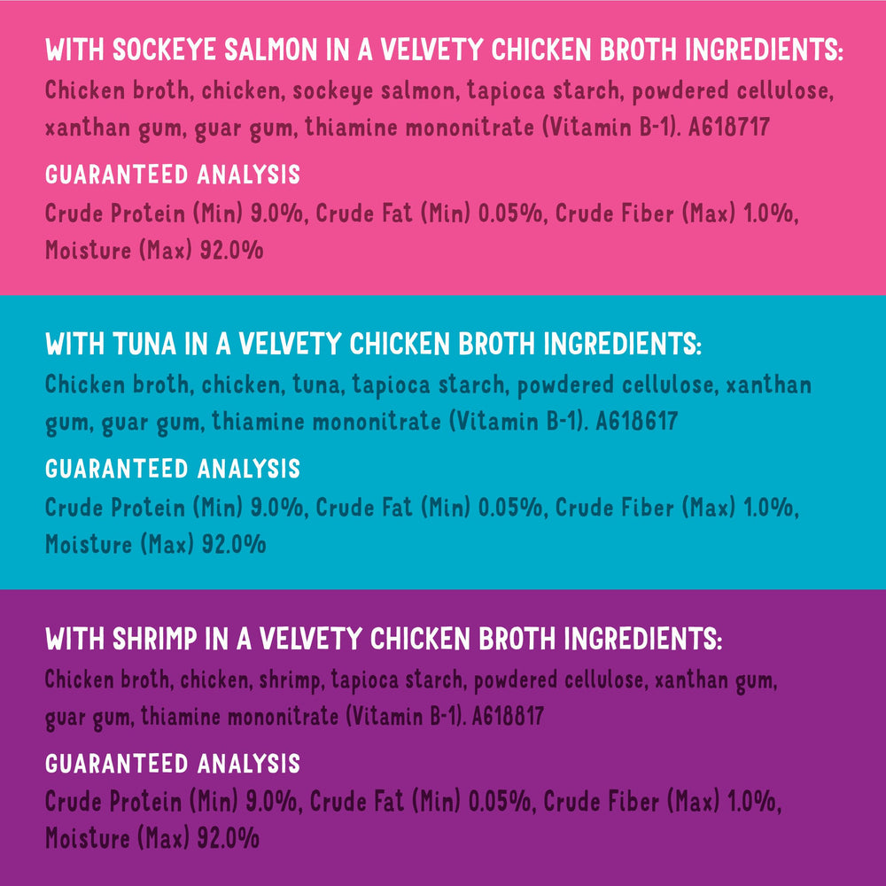 Friskies Lil' Soups coupes pratiques : portions faciles à servir sans effort