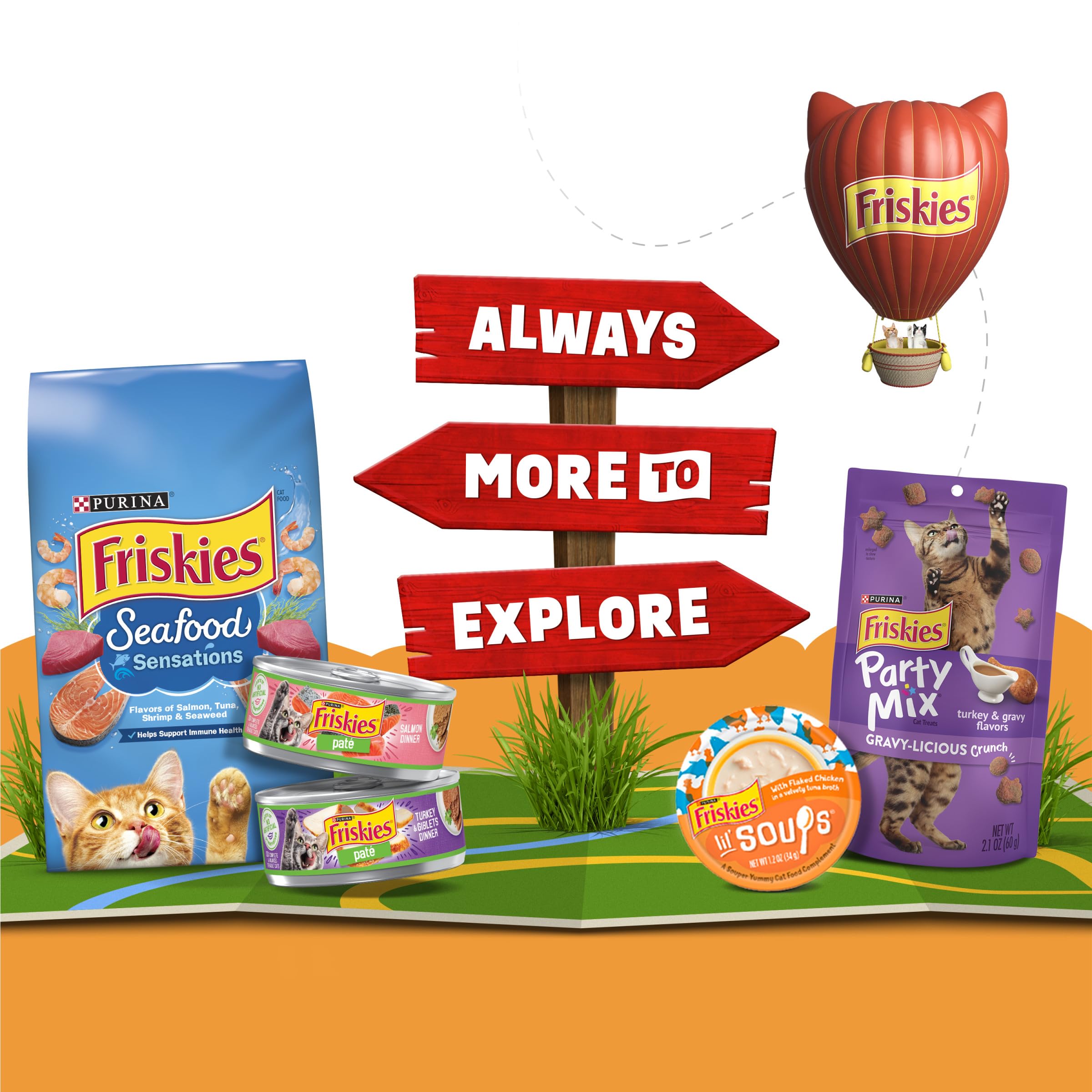 Purina Friskies Lil’ Soups format cup, service sans effort.