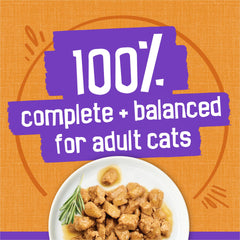 Friskies Meaty Bits poulet dans sauce hydratation — sauce qui aide à l’hydratation.