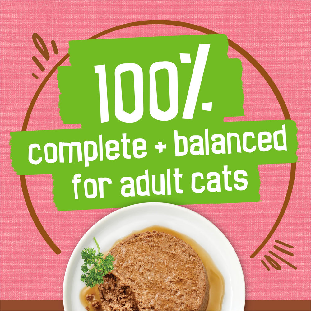 Friskies ouverture à languette: pratique et rapide à servir.