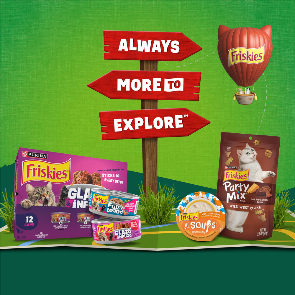 Friskies Pack emballage pratique, ouverture et conservation faciles