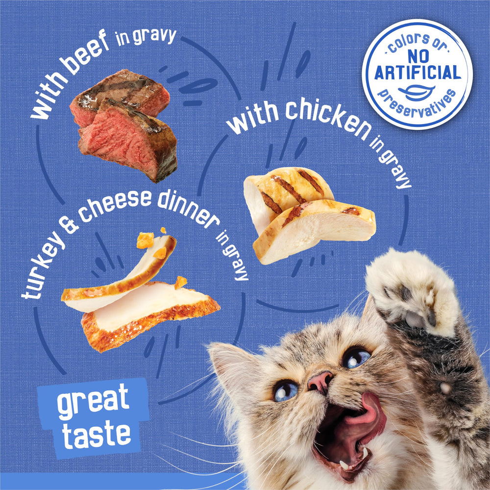 Friskies pack24 – emballage pratique de 24 boîtes.