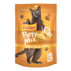 Friskies Party Mix friandise fromage croustillant pour chat