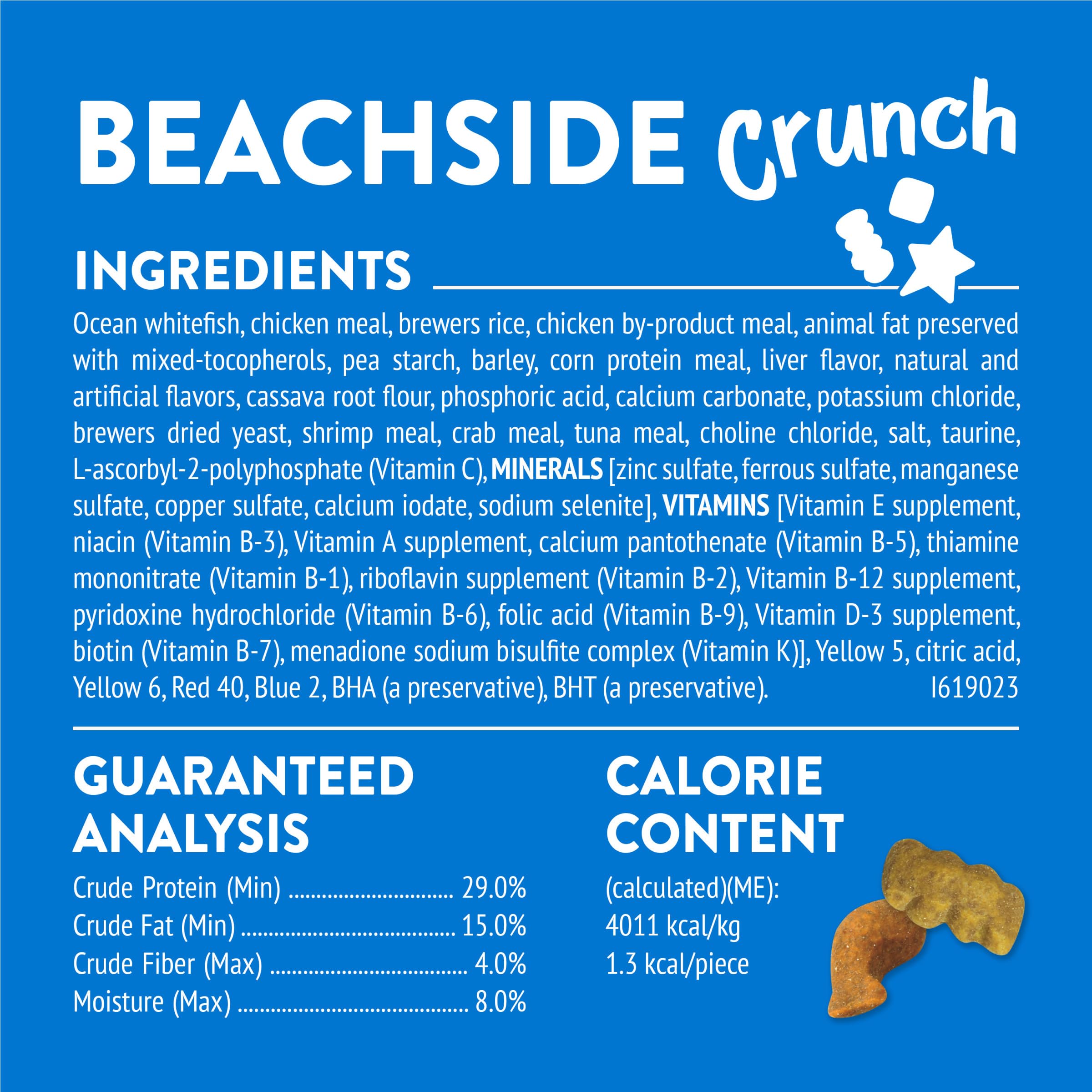 Friskies Party Mix Beachside Crunch sachet 2,1 oz idéal pour le jeu.