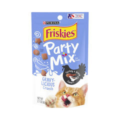 Friskies Party Mix croquant poulet et sauce prêt à servir
