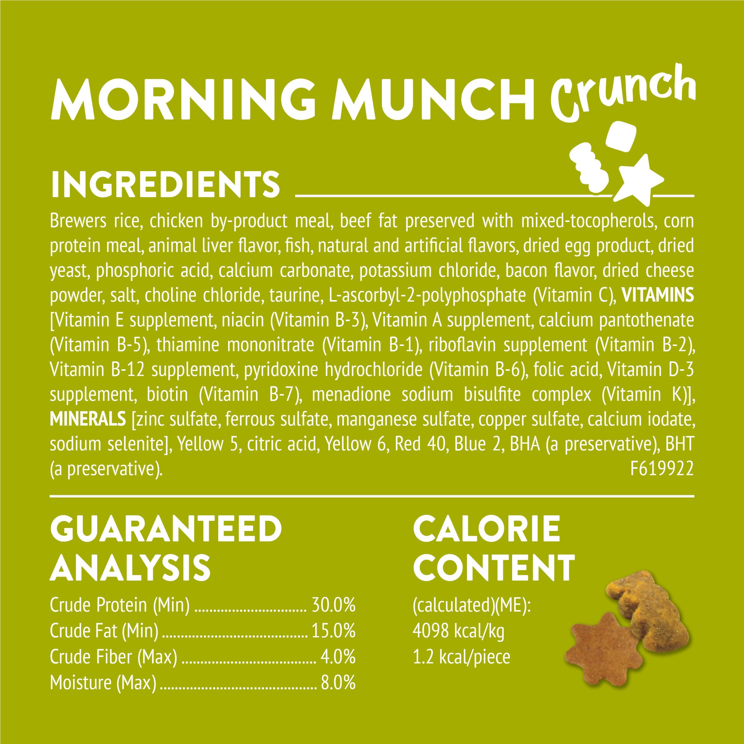 Format pratique des bouchées Friskies Party Mix Crunch Morning Munch pour petits collations.