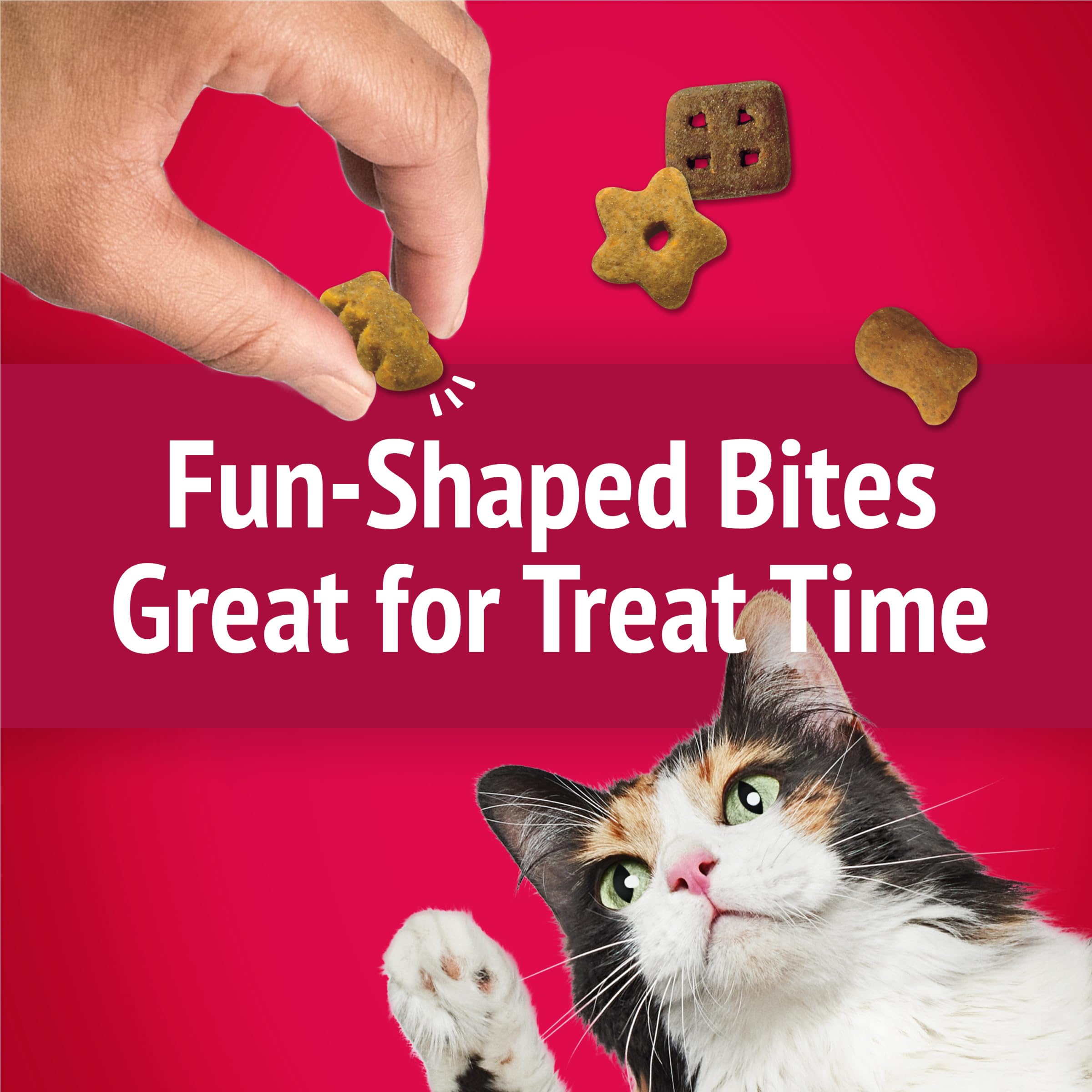 Friskies Party Mix idée câlin-chat, parfait pendant les moments tendres.