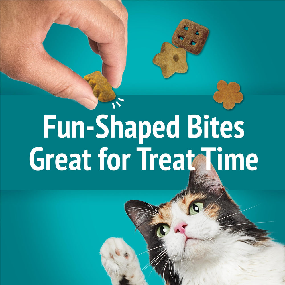 Arômes marins délicieux dans Friskies Party Mix Meow Luau Crunch.