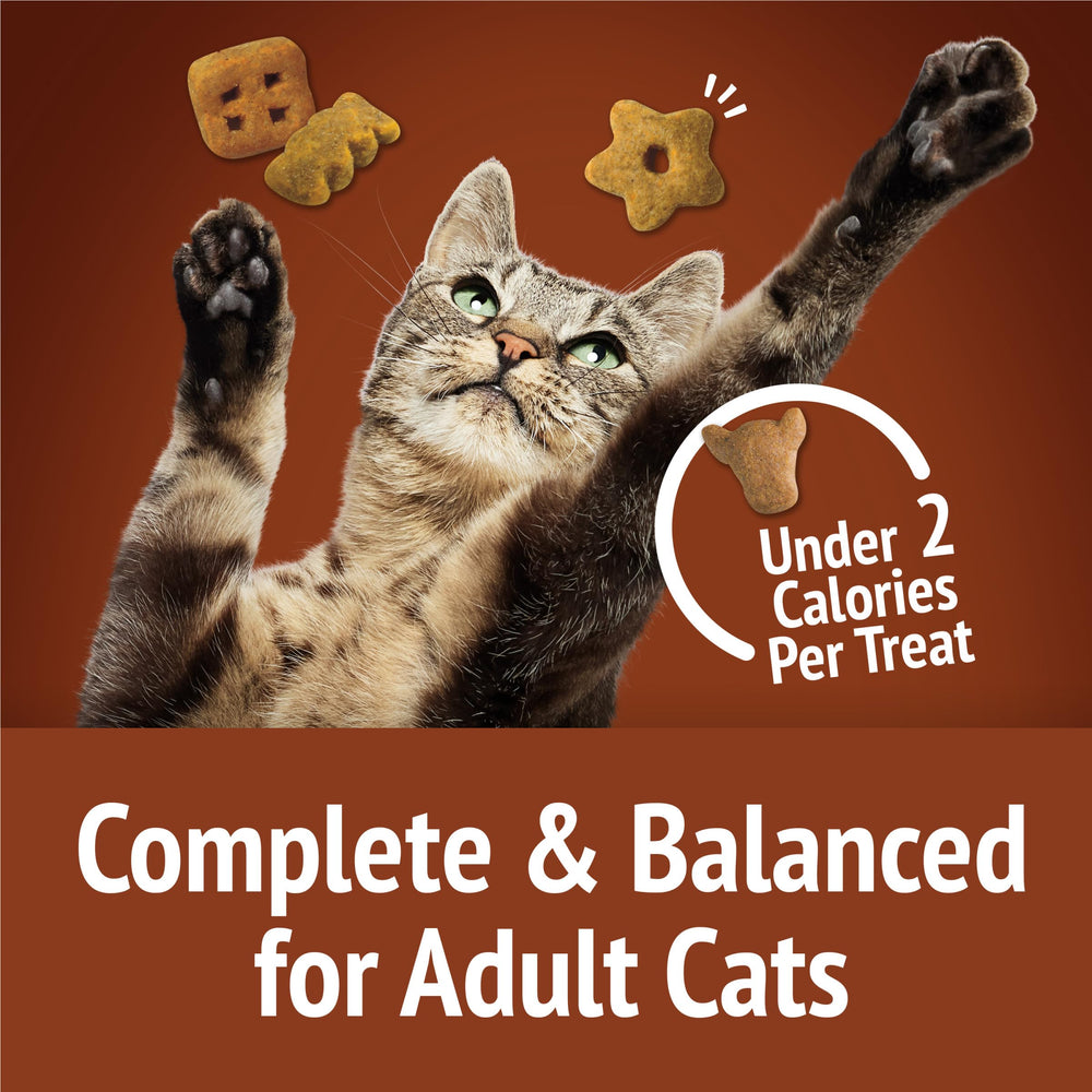Friskies Purina Party Mix Wild West Crunch — pratique en pack, conservation facile.