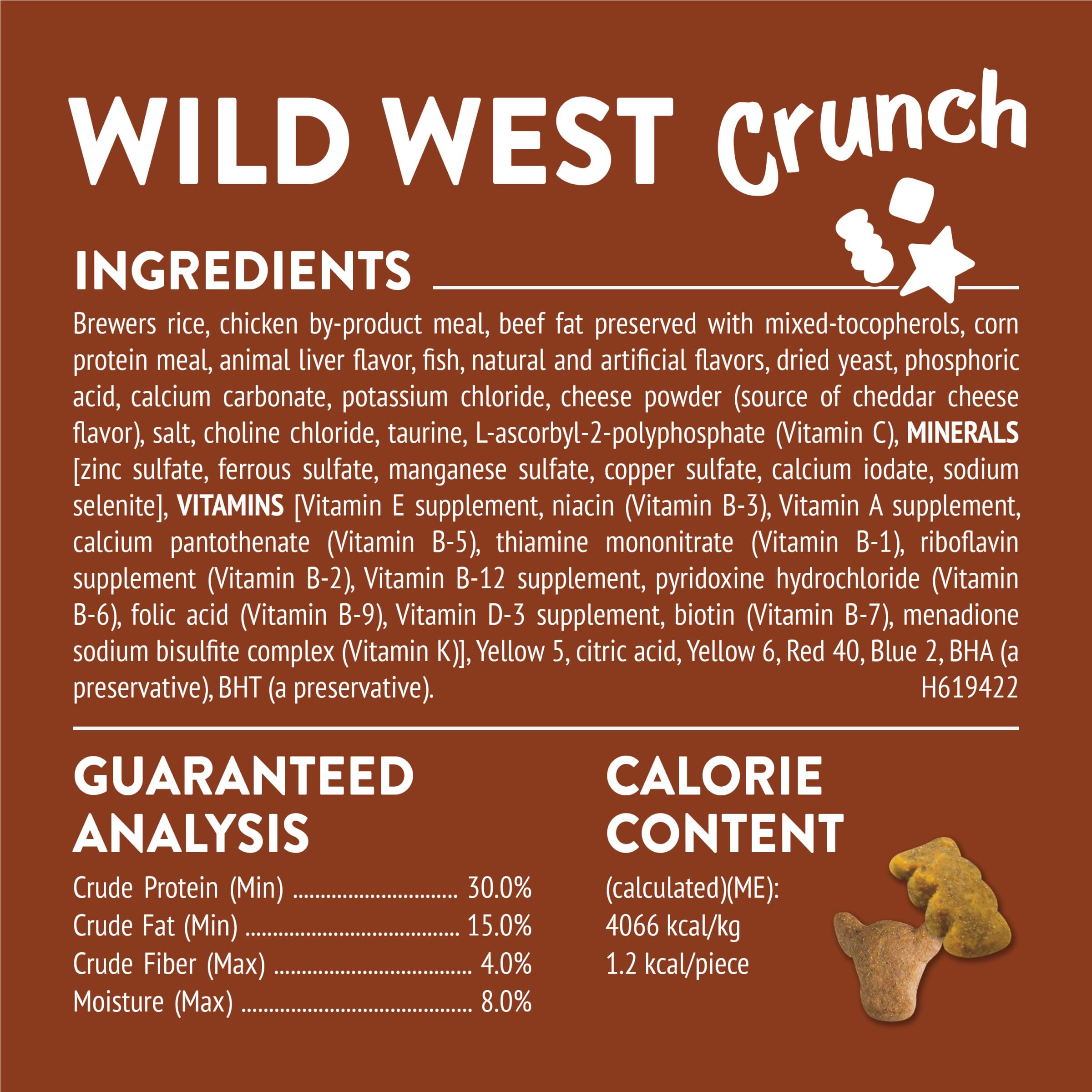 Friskies Purina Party Mix Wild West Crunch — mélange de saveurs pour récompenser naturellement.