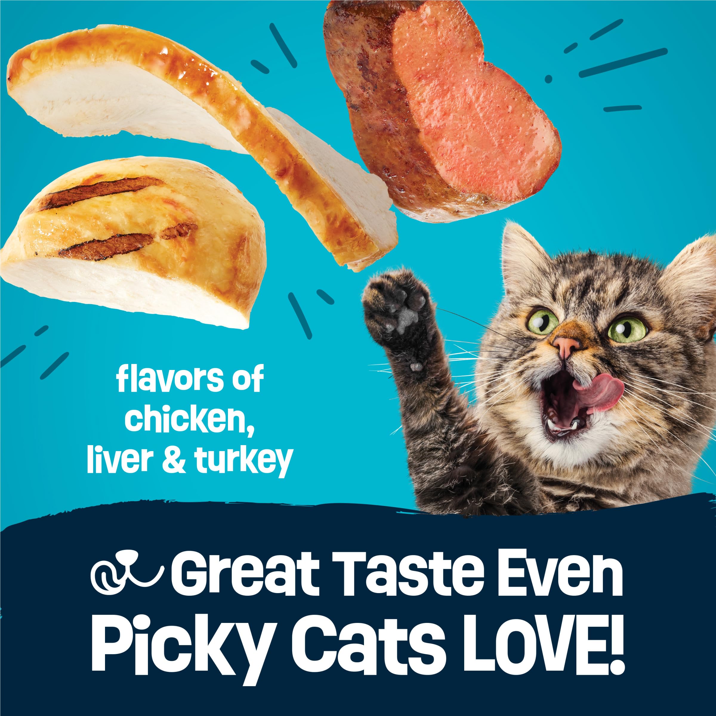 Friskies Party Pack’d : croquant dinde, goût riche et énergie pour la journée.