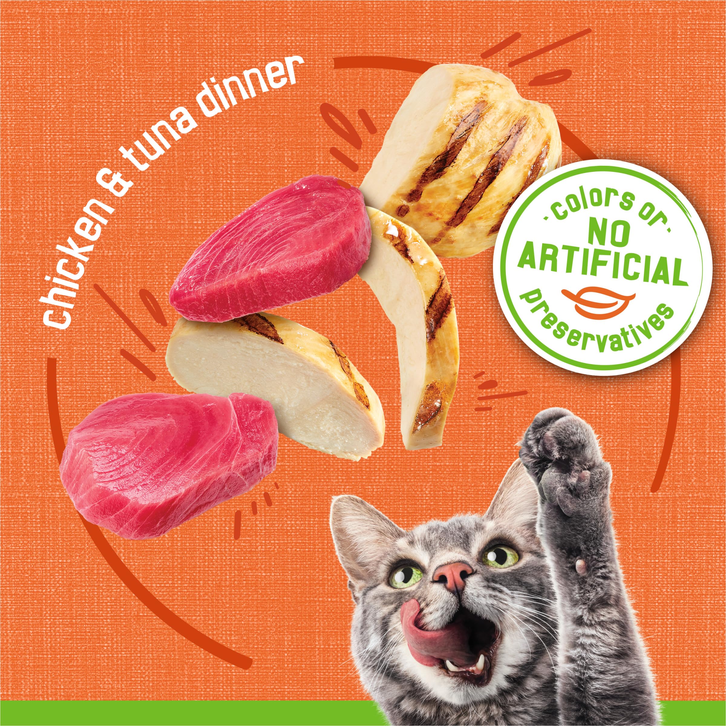 Conserve Friskies pâté chat, concentration nutritionnelle et profil protéique équilibré.