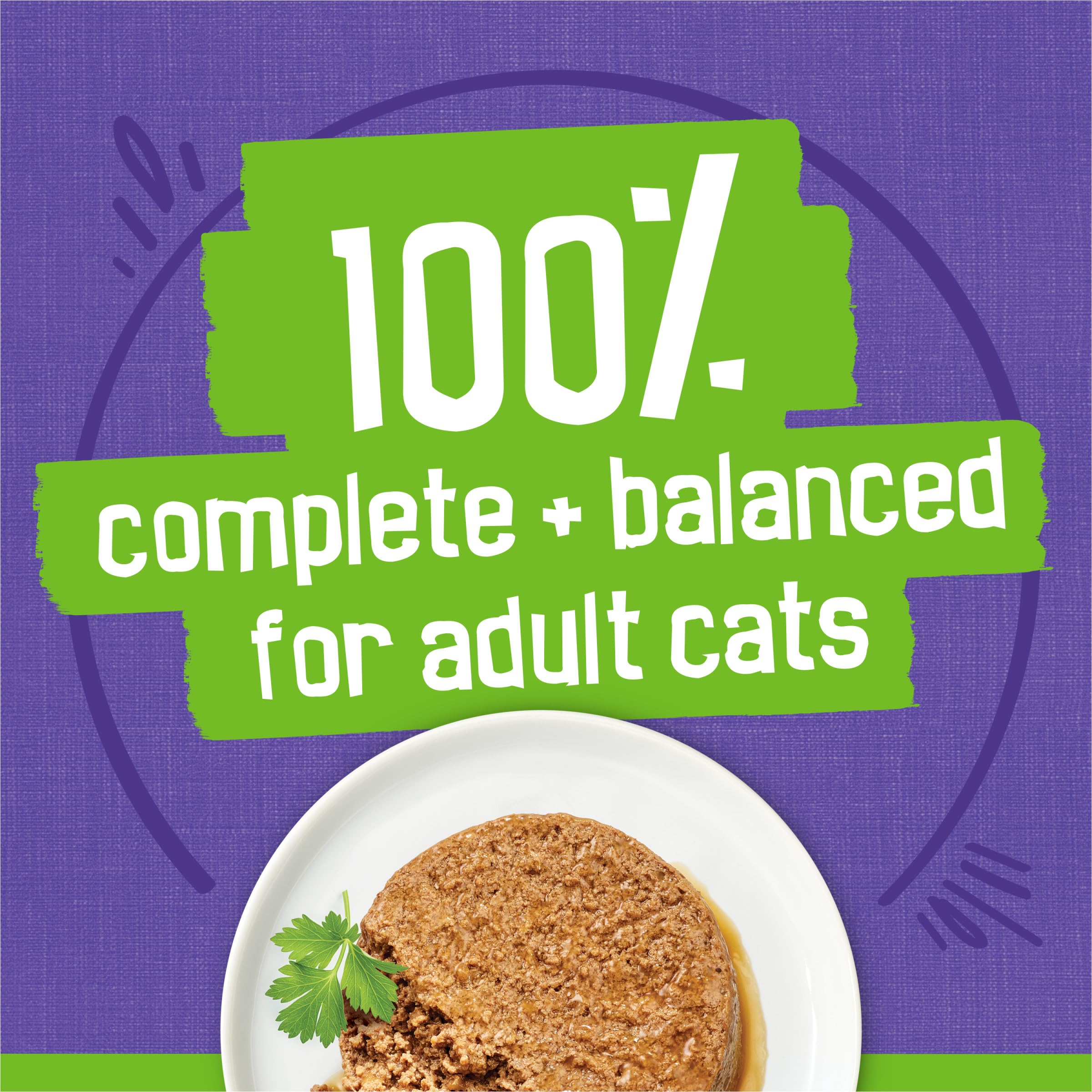 L’arôme appétissant Friskies Pâté poisson et poulet attire le chat.