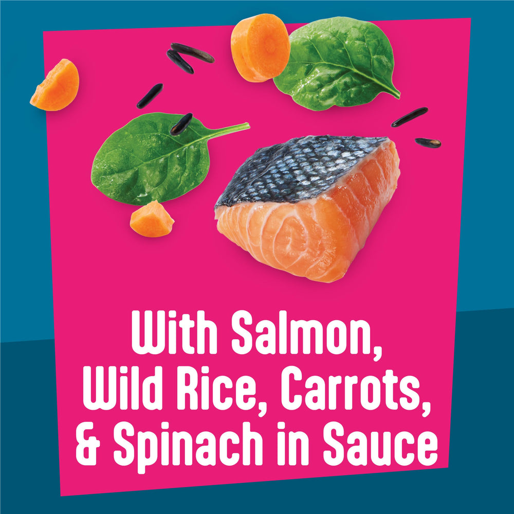 Texture généreuse et sauce savoureuse dans Friskies Plein Charge