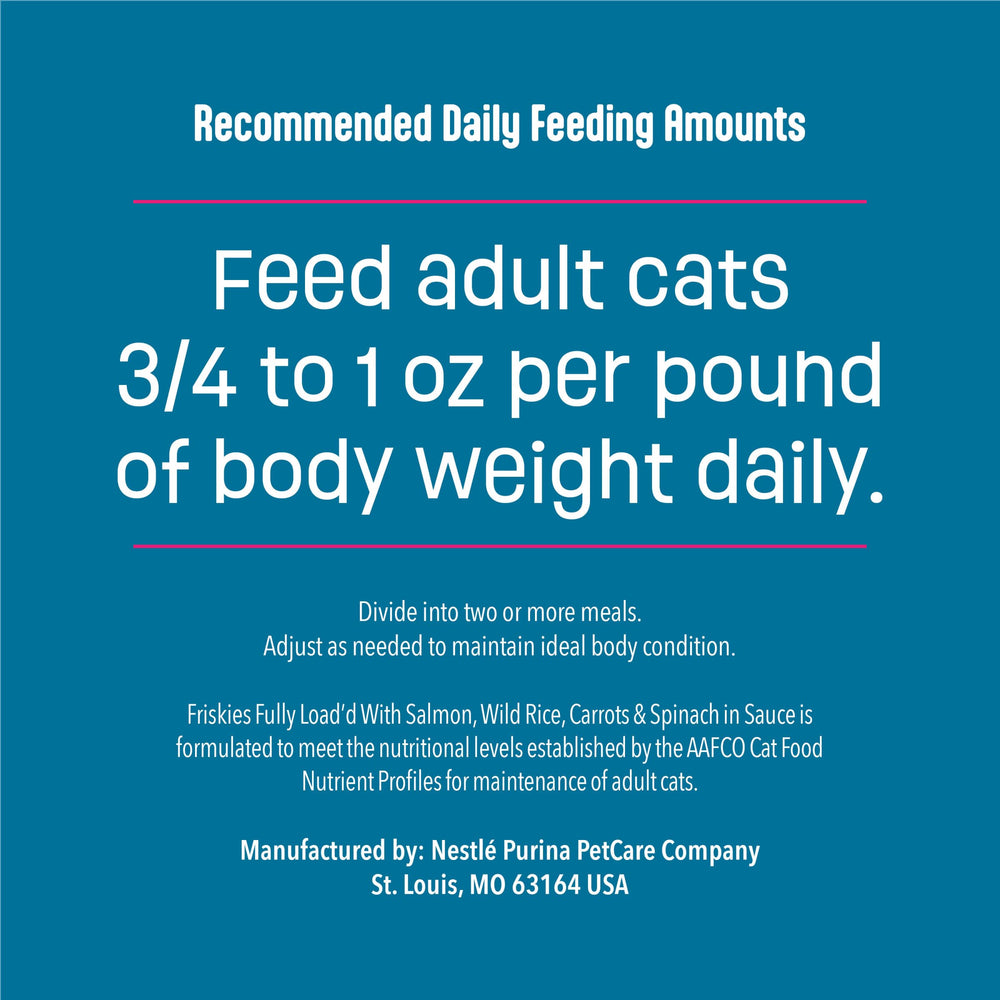 Profil nutritionnel équilibré Friskies Plein Charge en conserve