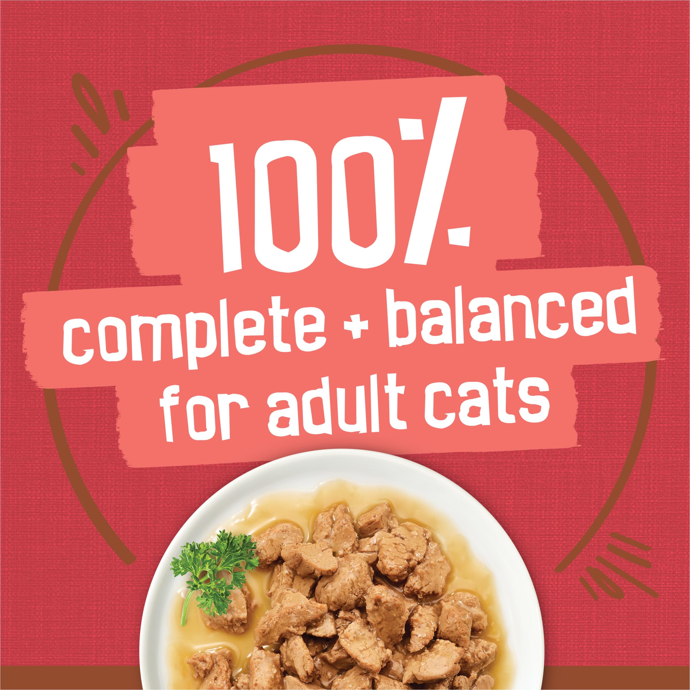 Friskies portions 156 g : repas prêt à servir pour le chat.