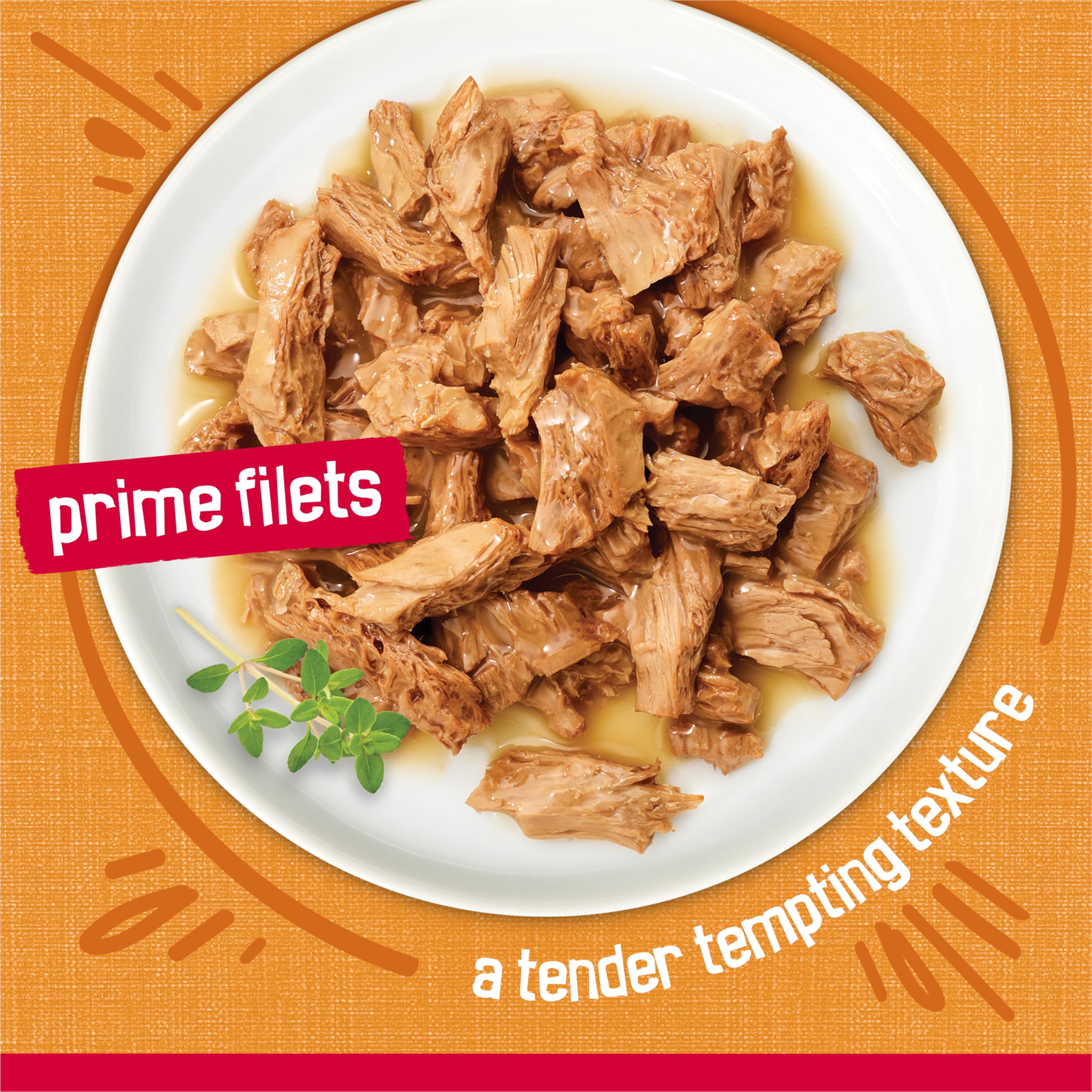 Friskies filets poulet en sauce — repas pratique en conserve 156 g.