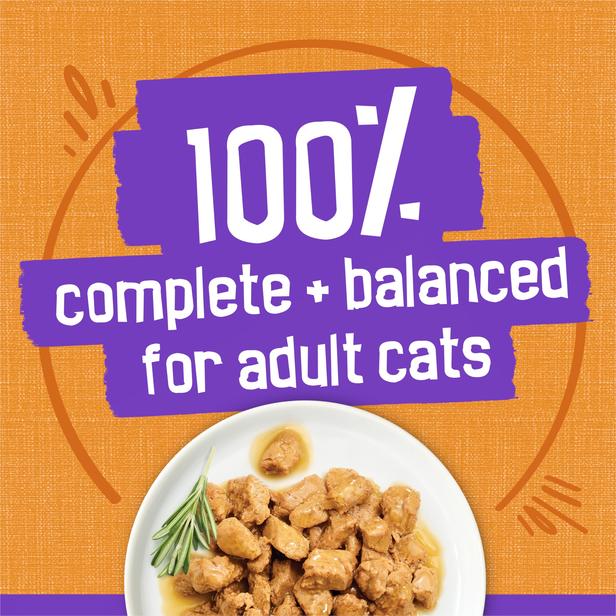 Purina Friskies poulet réel et sauce pour repas quotidien félin
