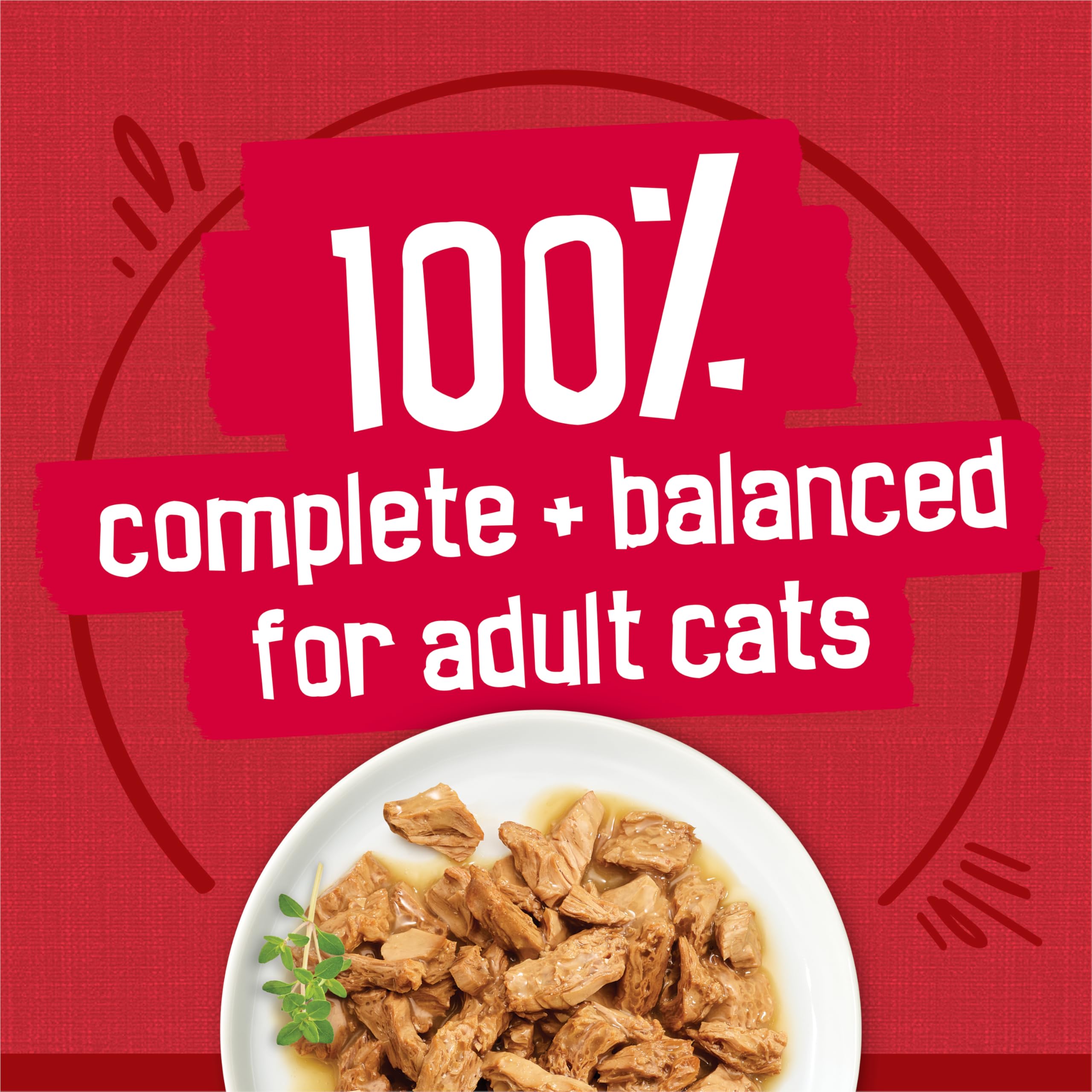 Friskies Prime Filets au bœuf en sauce, arôme appétissant durant le repas.