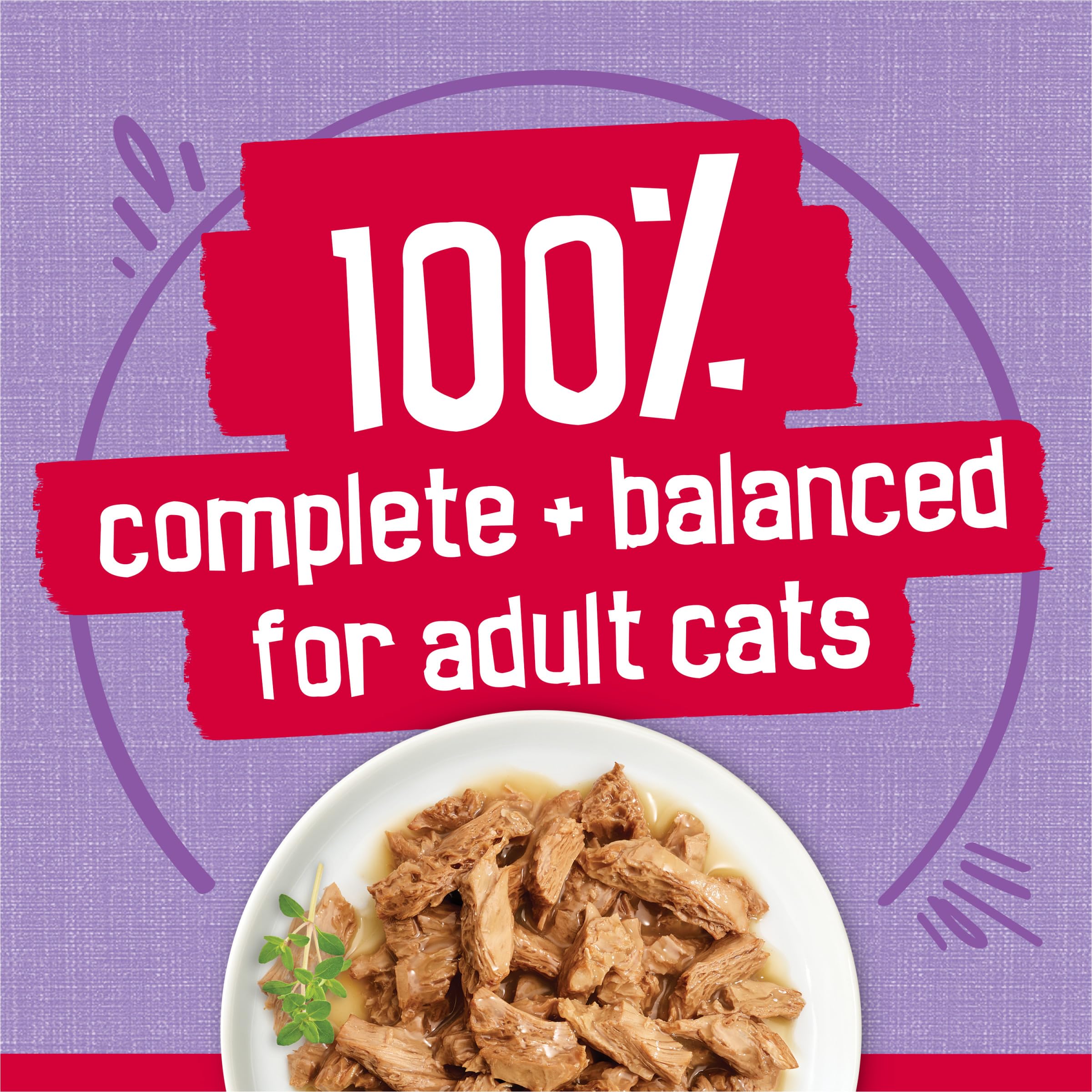 Friskies Prime Filets Dinde Diner nutrition équilibrée pour adultes actifs.