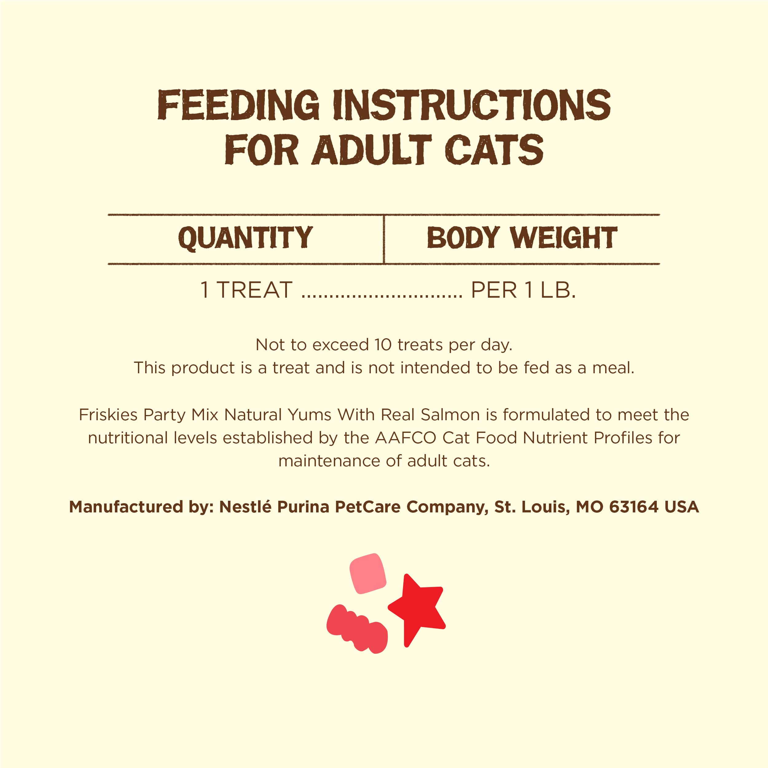 Sachets Friskies de 60 g, format pratique et réutilisable.