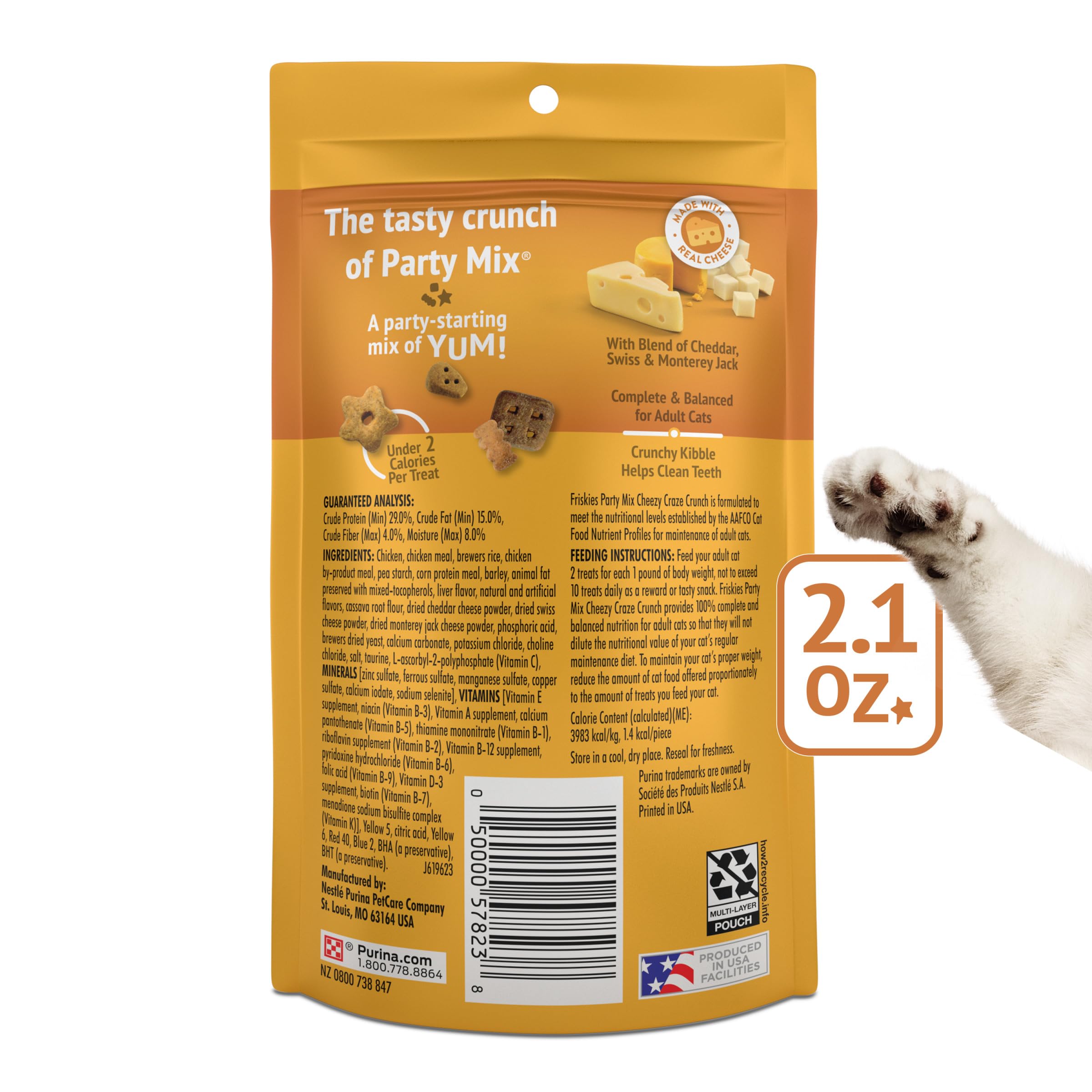 Friskies Party Mix sachets individuels pratiques