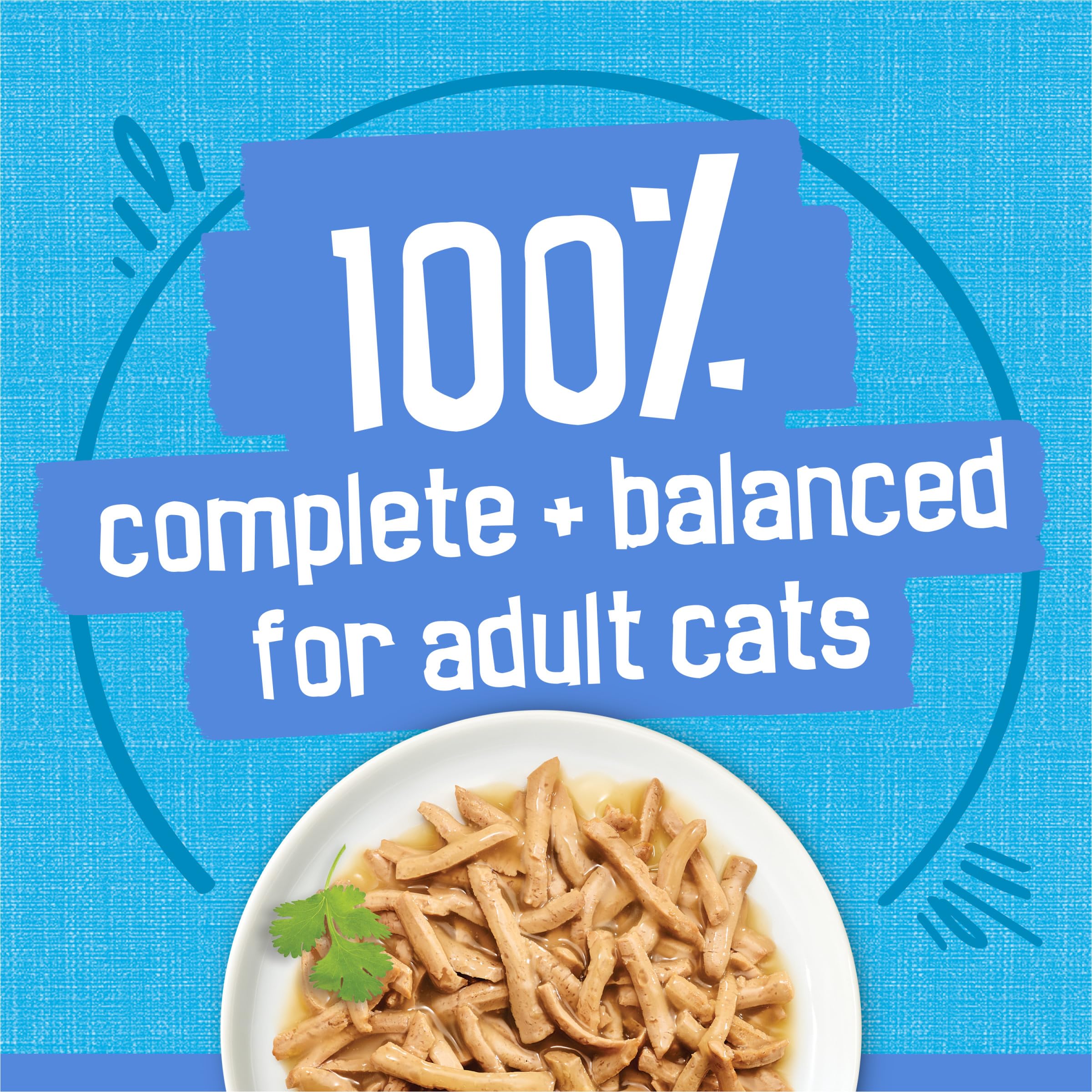 Friskies Shreds conserve recyclable: emballage respectueux de l’environnement.