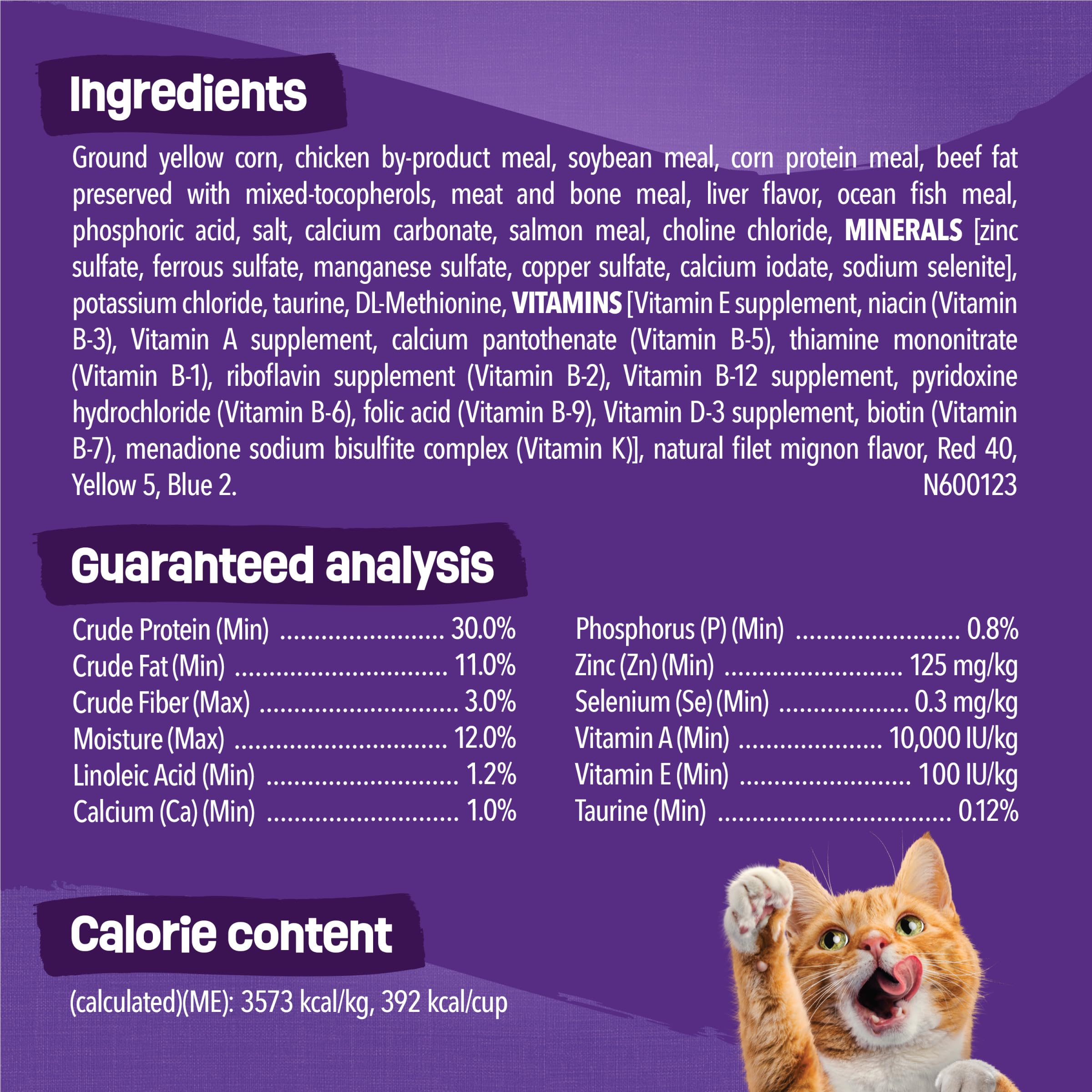 Friskies Surfin Turfin croquettes croquantes — texture qui soutient la mastication.
