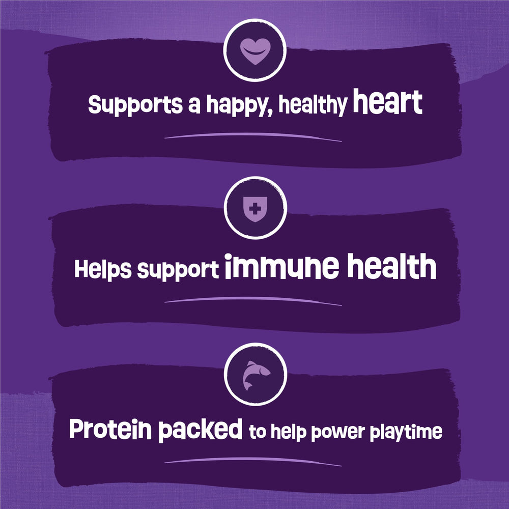Friskies Surfin Turfin vitamine-a-yeux — soutien potentiel à une vision claire.