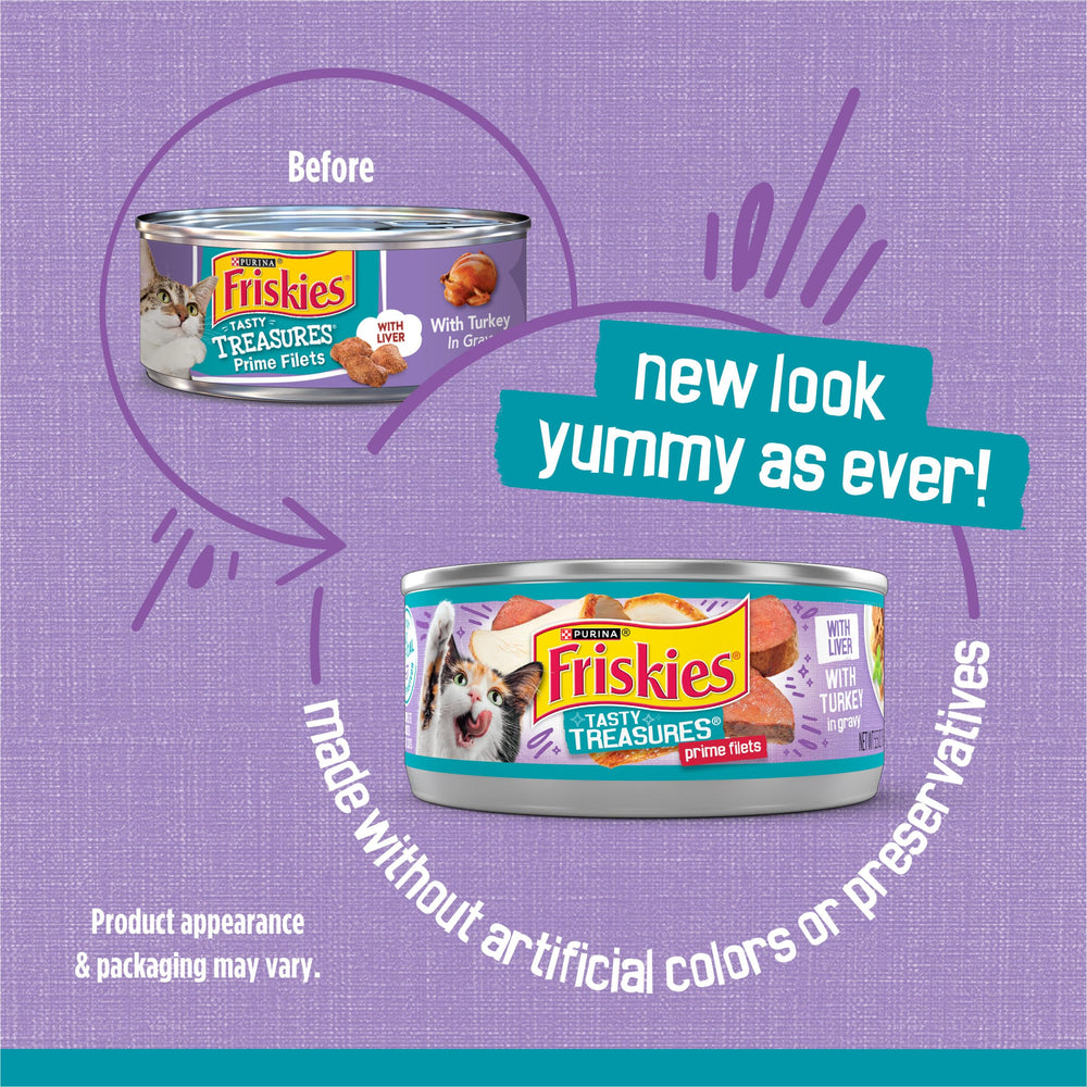 Morceaux tendres en sauce Friskies Tasty Treasures pour chat adulte