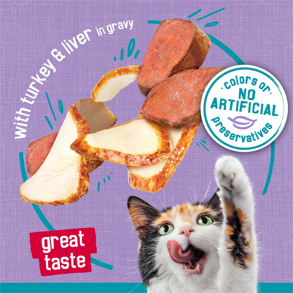 Nourriture humide riche en protéines Friskies Tasty Treasures