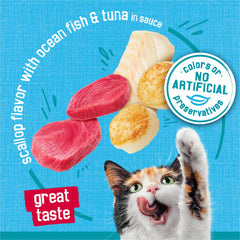 Protéines élevées dans Friskies Tasty Treasures pour chats adultes