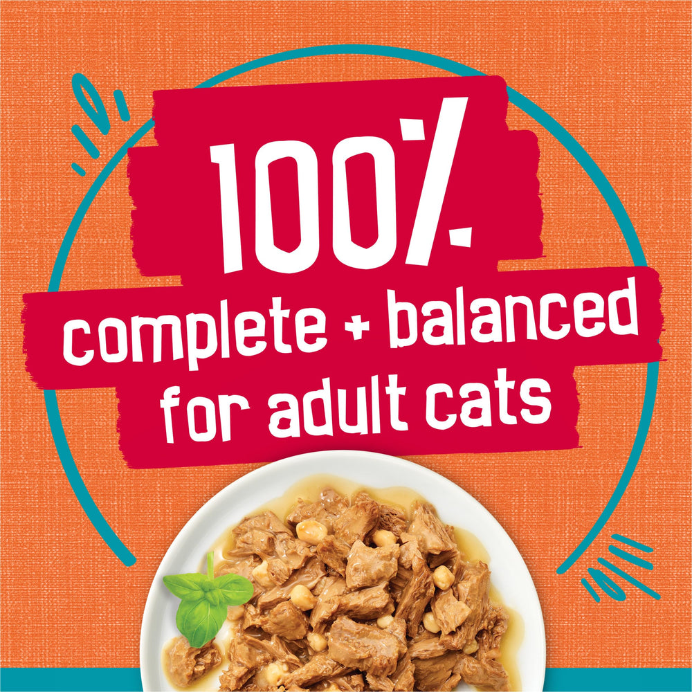 Protéines pour le maintien des chats adultes avec Friskies Tasty Treasures