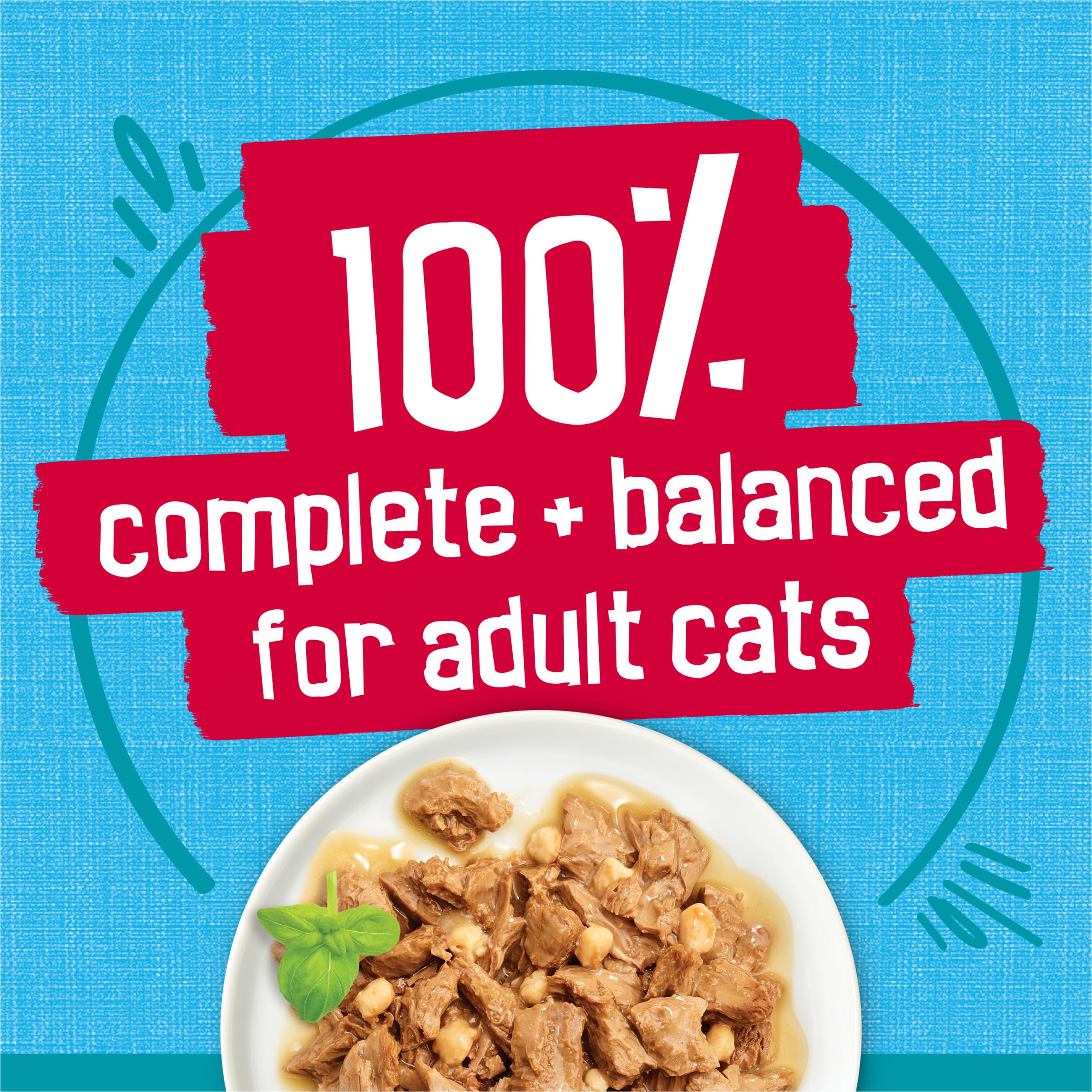 Sans colorants artificiels ni conservateurs dans Friskies Tasty Treasures