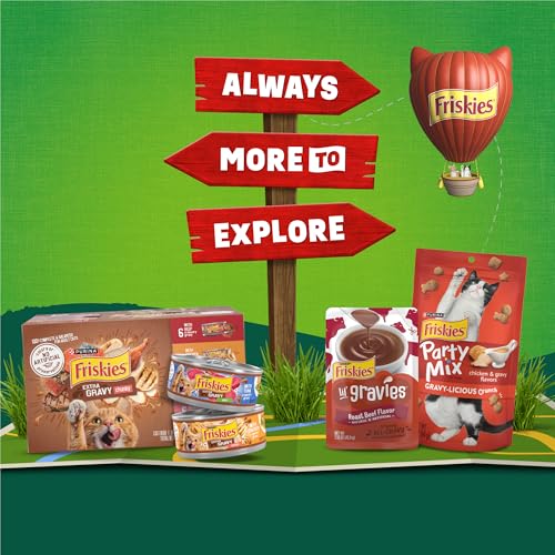 Friskies tourbillons-nutrition quotidienne equilibree: convient à tous les stades