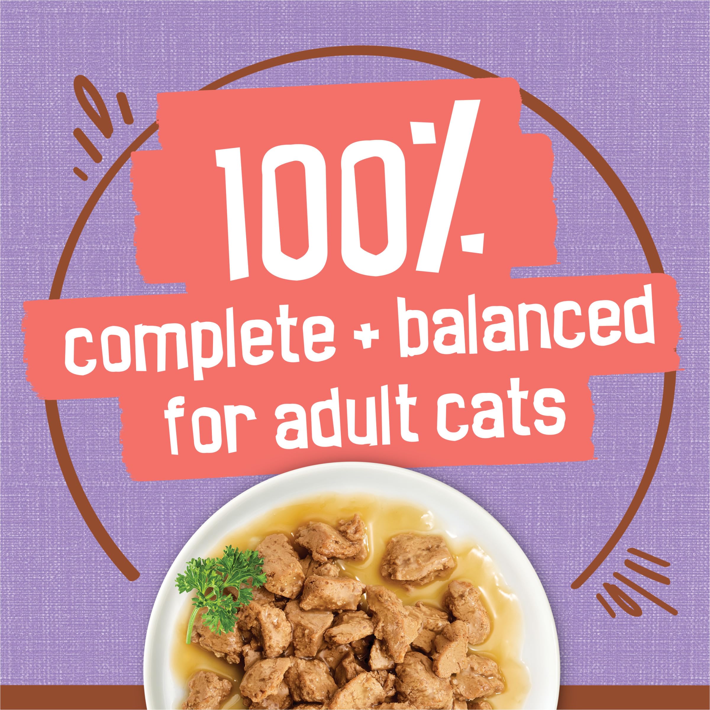 Friskies fabriqué dans les installations Purina USA, contrôle qualité.