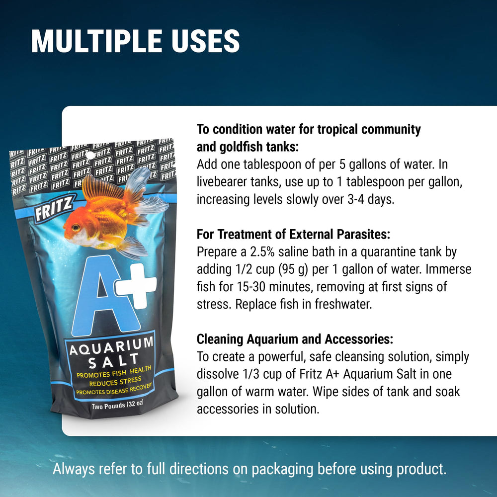 Fritz Aquatics amelioration-general-sante-poisson: peut soutenir le bien-être général.