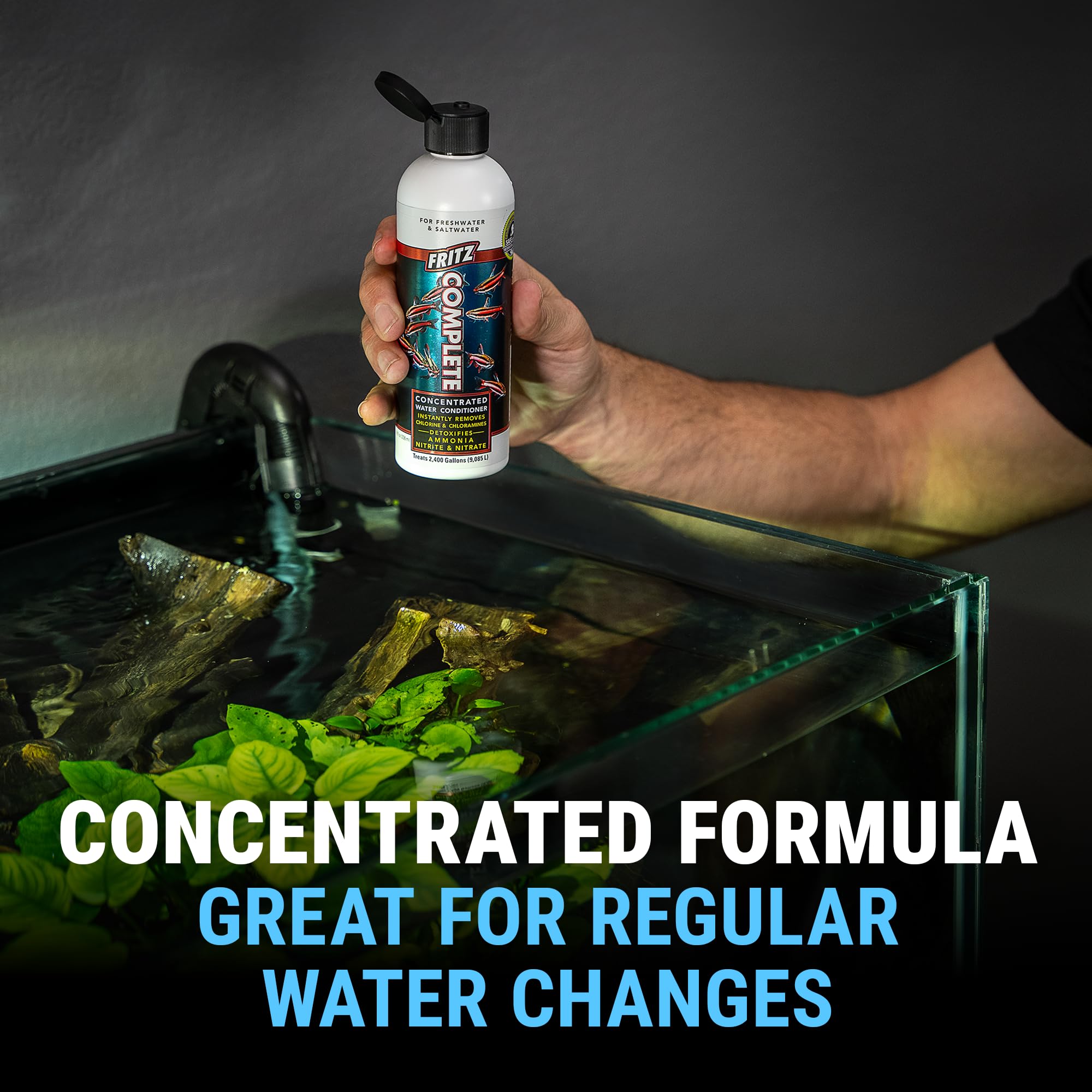 Fritz Aquatics Complete – formule concentrée facilitant le dosage