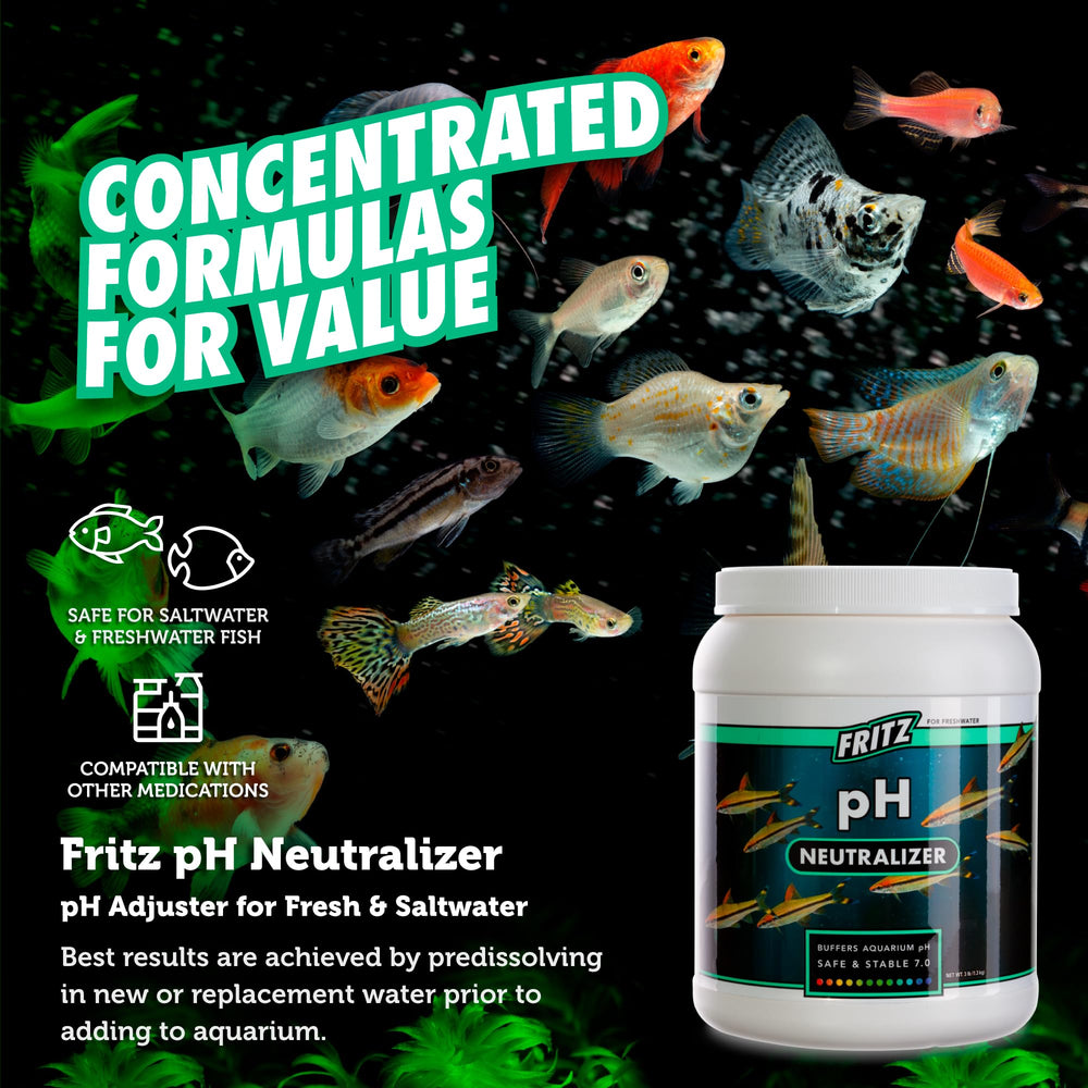 Fritz Aquatics, adapté aux eaux douces et salées pour les habitants de l'aquarium.