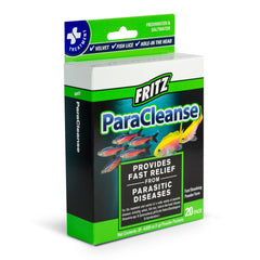 ParaCleanse de Fritz Aquatics – bouteille prête à doser pour un traitement rapide des parasites.