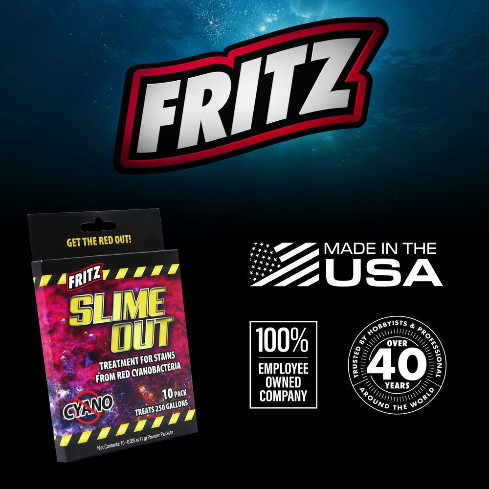 Fritz Aquatics Slime Out – complément FritzZyme favorise la gestion des nutriments.