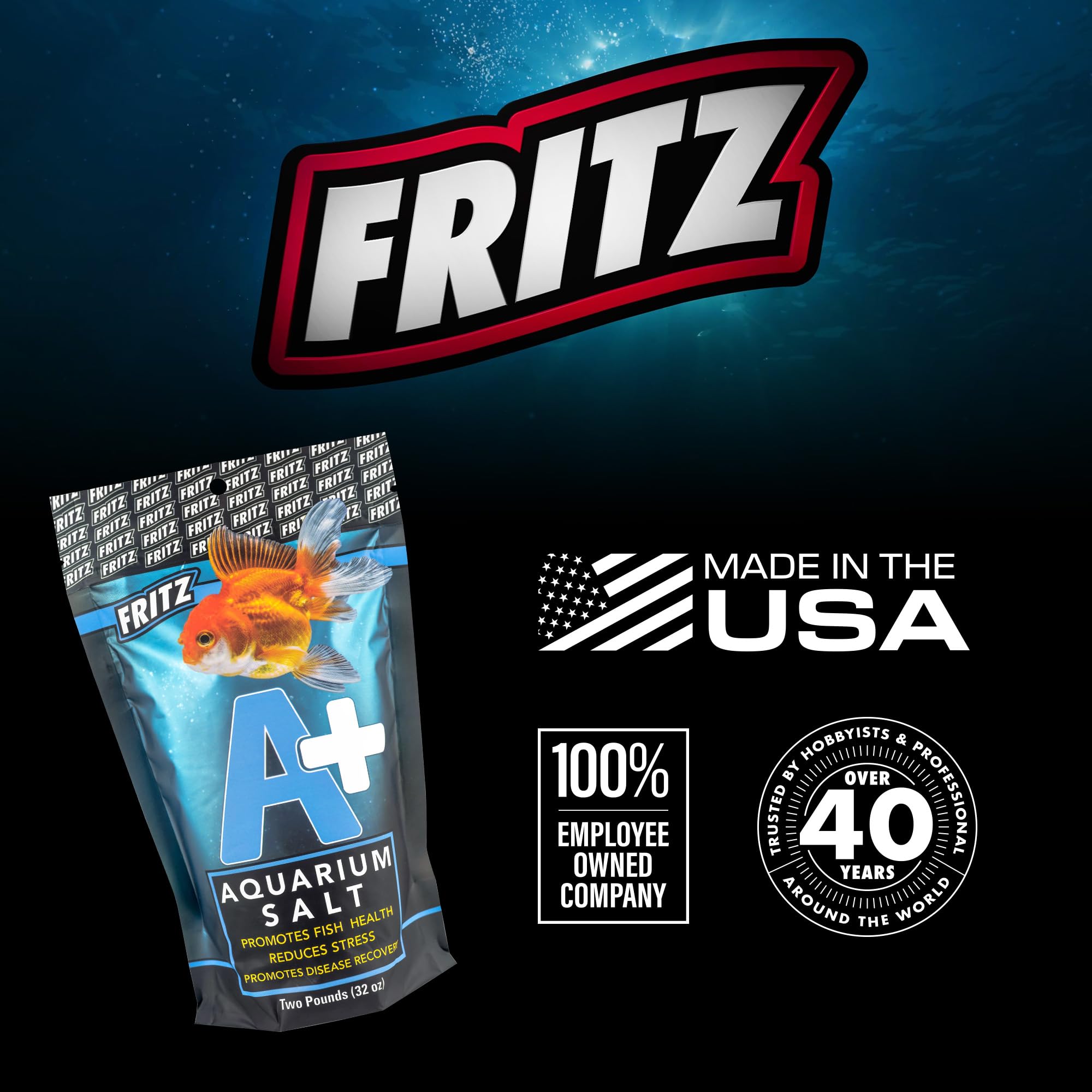 Fritz Aquatics solution-naturelle-sans-chimie: entretien sûr du bien-être des poissons.