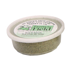 From The Field, emballage et pot 60 g, pratique pour doser et ranger.