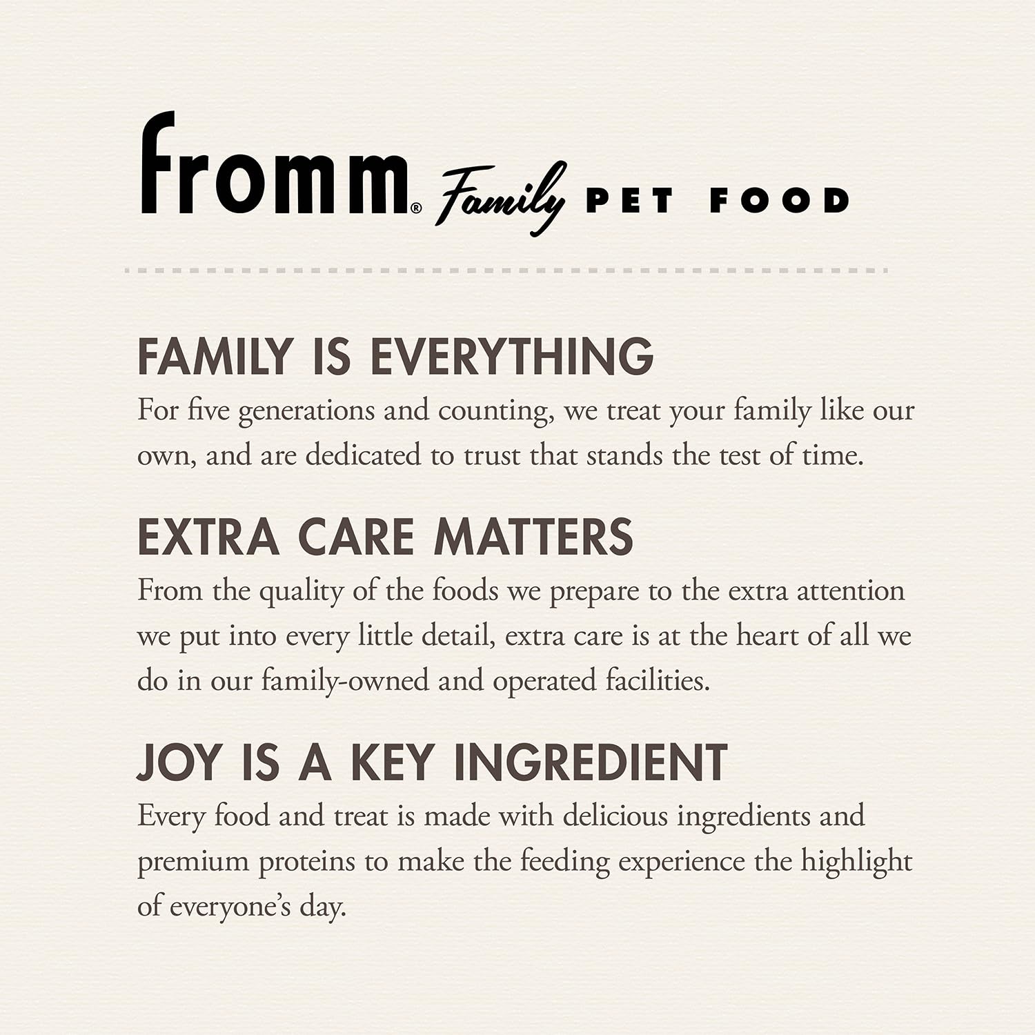 Fromm Crunchy Os emballage pratique refermable – facile à transporter et stocker.