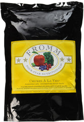 Fromm Four-Star Chicken à La Veg – sac de croquettes pour chat, texture croquante et appétissante.