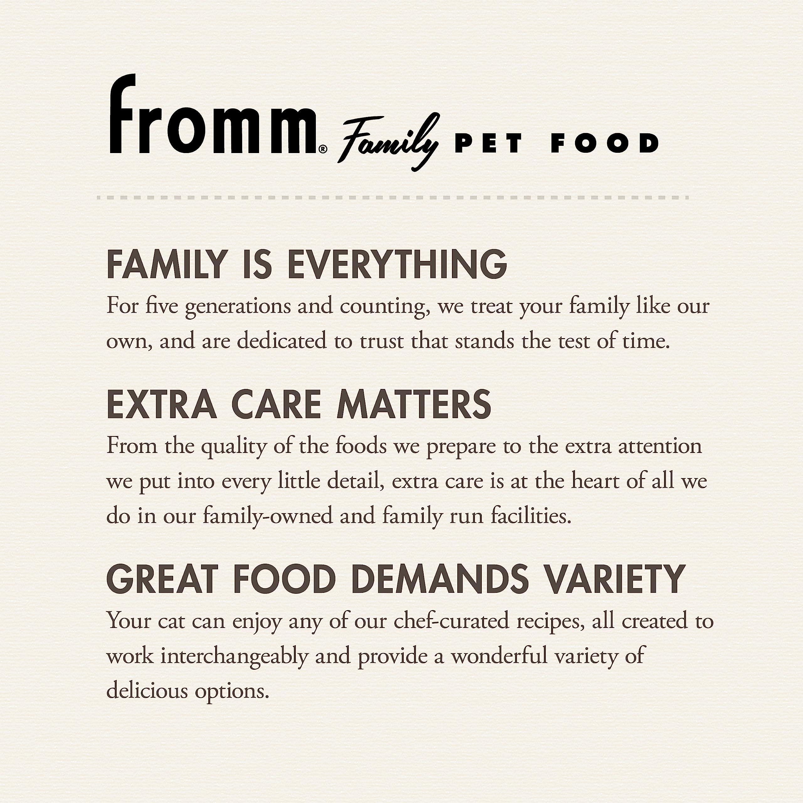 Fromm Four-Star texture croquante pour mastication agréable.