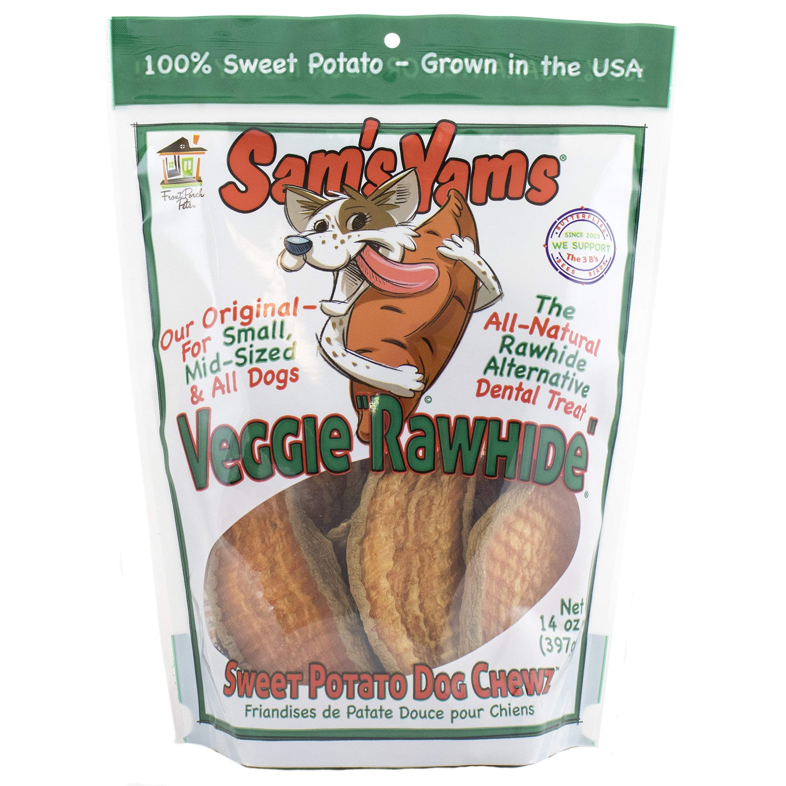 Sam's Yams Front Porch Pets – sachet 14oz pratique pour récompenses.