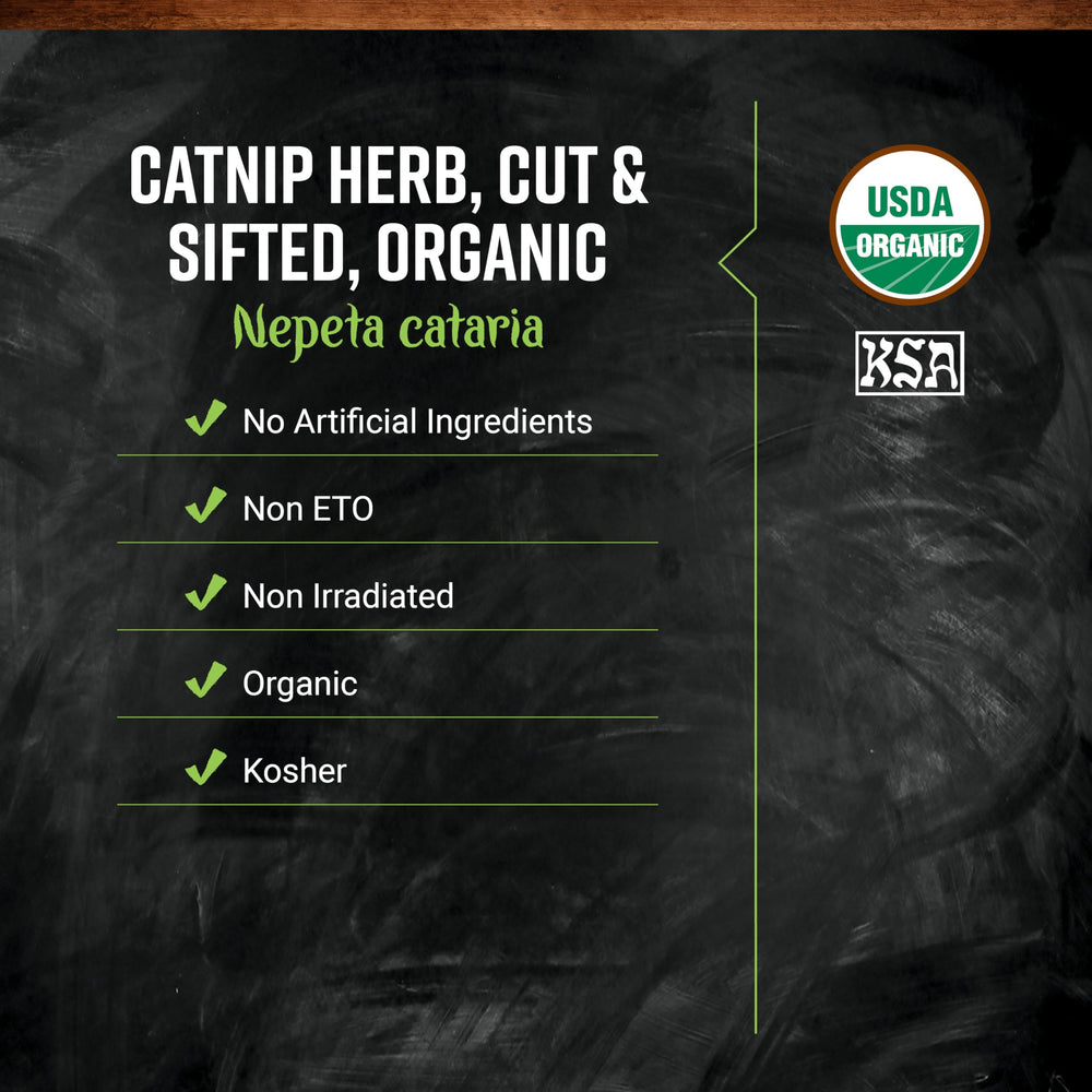 Mélange thé à base d’herbe à chat Frontier Co-op utilisé en infusion